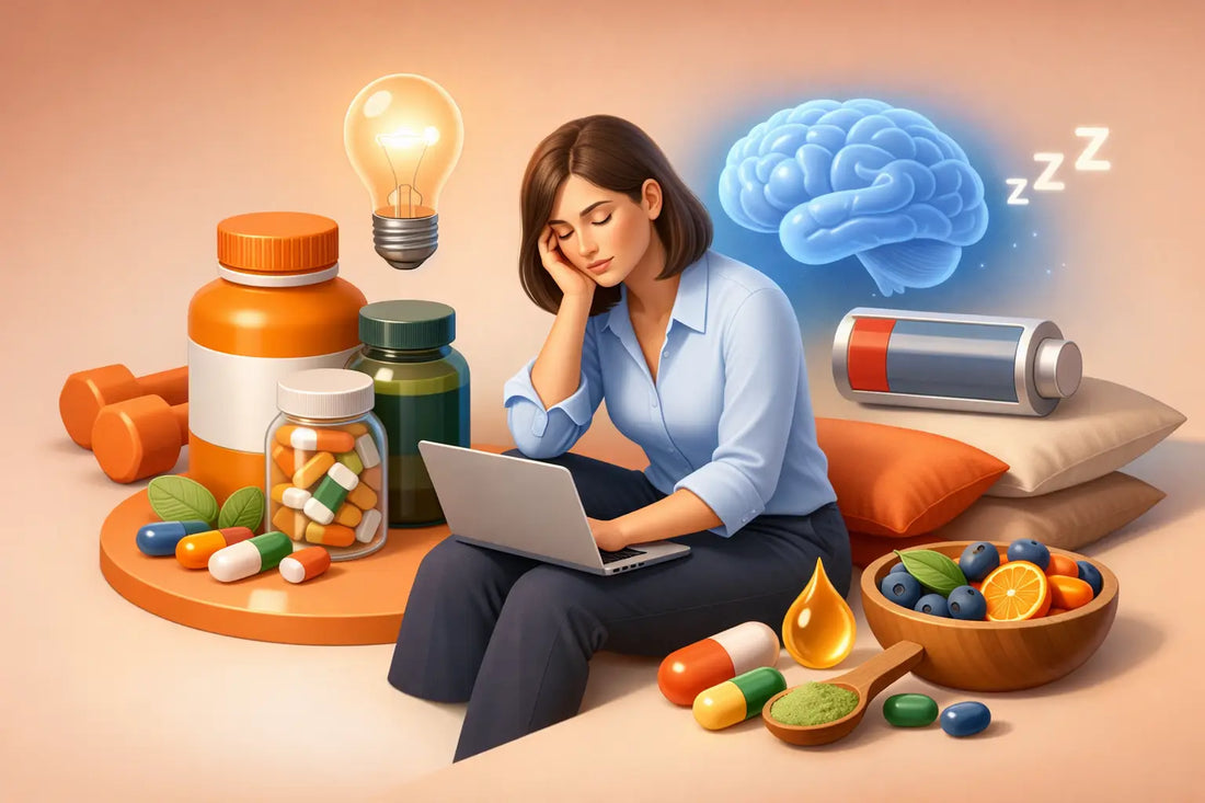 Suplementos para fatiga física y mental