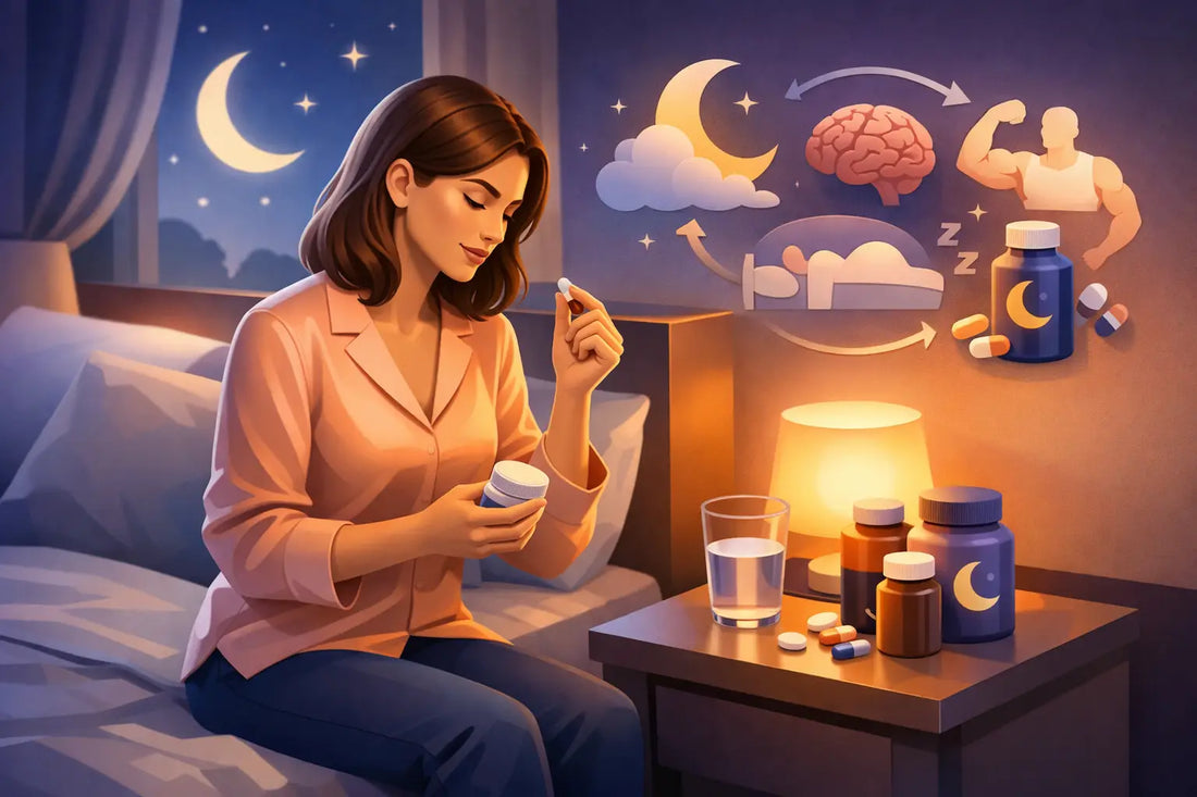 Guía de suplementación nocturna efectiva