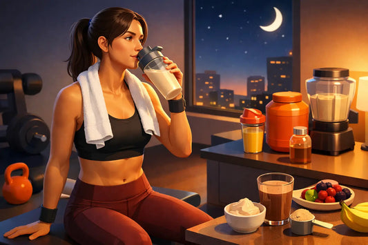 Qué tomar después del entrenamiento de noche