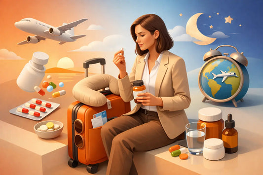 Suplemento para viajes y jet lag: qué buscar